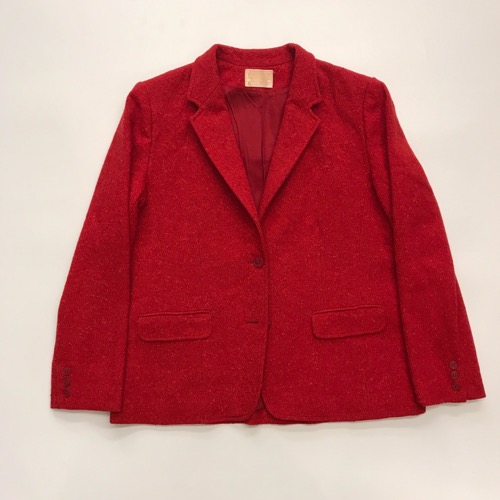 70s Pendleton wool tweed 2B sport jacket (for women oversized)