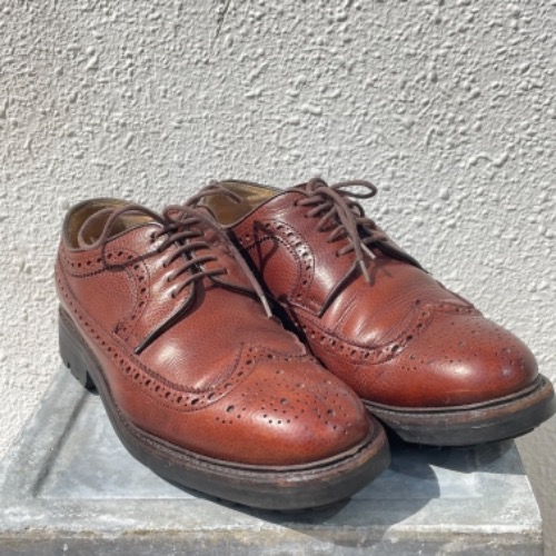 Berwick 1707 brogue derby shoes brown (250mm-255nn)