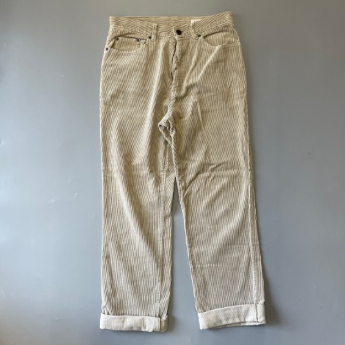 Omphalos beige corduroy pants (34 inch)