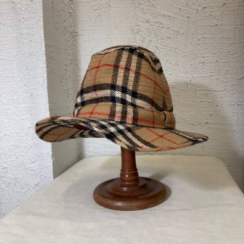 burberry&#039;s wool check bucket hat