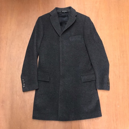 Paul smith wool/cashmere single hidden button coat Italy made (95 , women free)