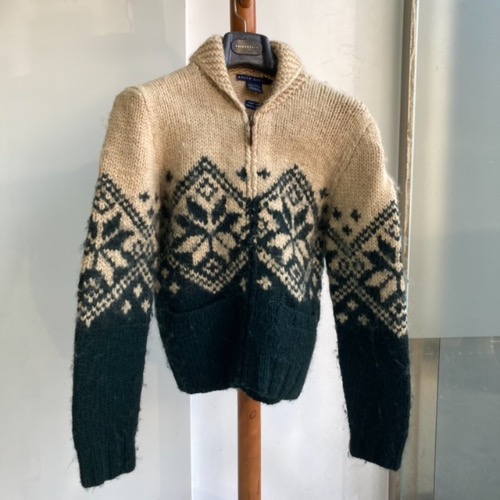 Polo ralphlauren nordic heavy wool cowichan cardigan(55~66size)