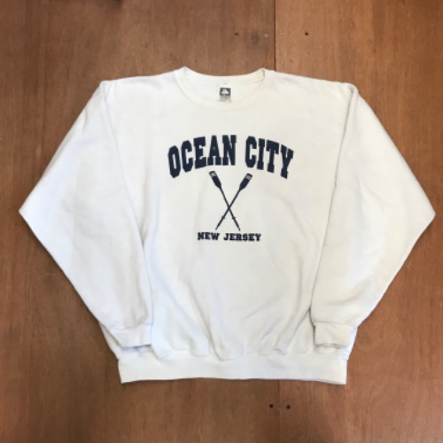 Cotton deluxe 80/20 sweatshirt ‘ ocean city New Jersey ‘ (105이상)