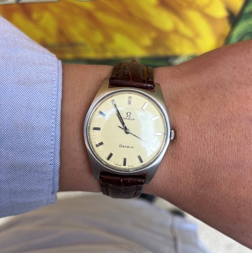 vintage omega watch (34mm, 수동)