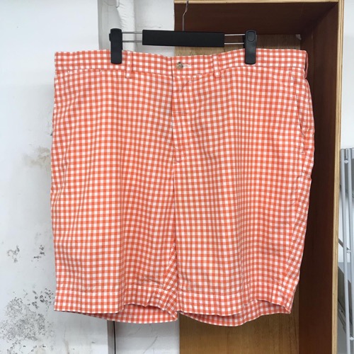 Polo Ralph Lauren cotton gingham check shorts oversized