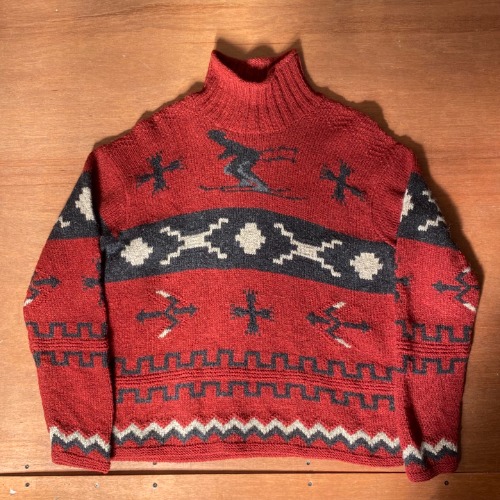 polo sport wool ski knit (size xl)