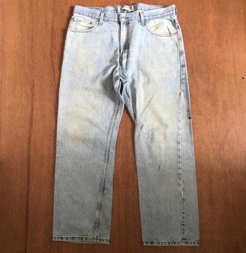 00s Levi’s 505 faded dirty stains (35-36인치)