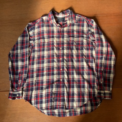 polo classic fit check shirt (xl size)