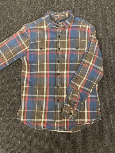 polo heavy cotton check work shirt (L size,100 추천)