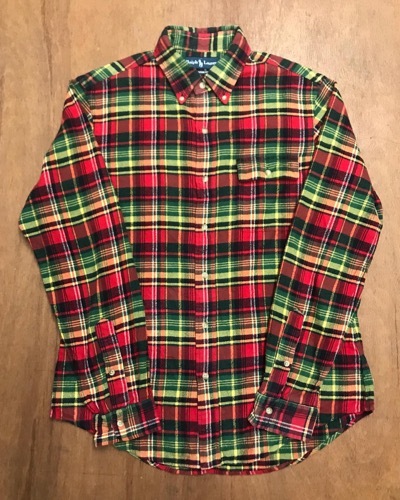 Polo Ralph Lauren flannel bd shirt (M size, 100~105 추천)