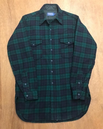 vtg pendleton wool plaid shirt (16 long size, 100~103 추천)