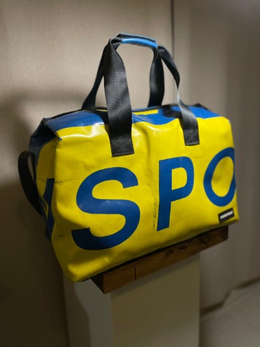 freitag travel bag f45 lois (blue/yellow)
