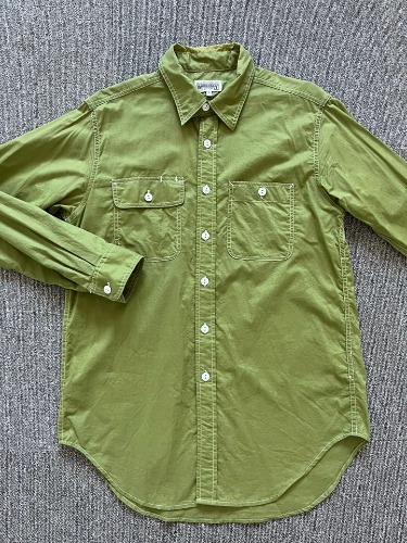 engineered garments workaday lightweight cotton shirt (S size, 95 추천)