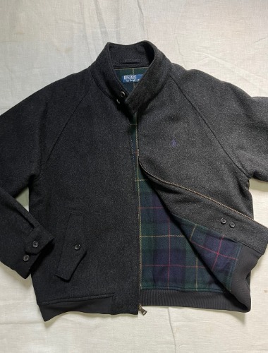 polo wool harrington jacket (표기 95, 105까지 추천)