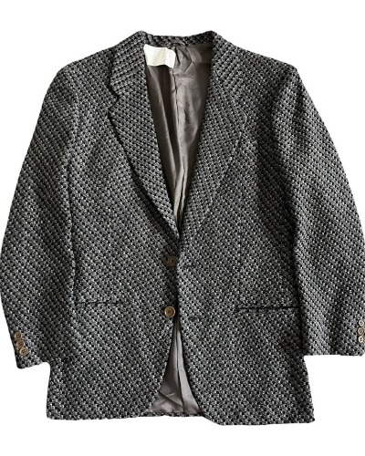 giorgio armani 2b wool tweed jacket (44 size, 95-98 추천)