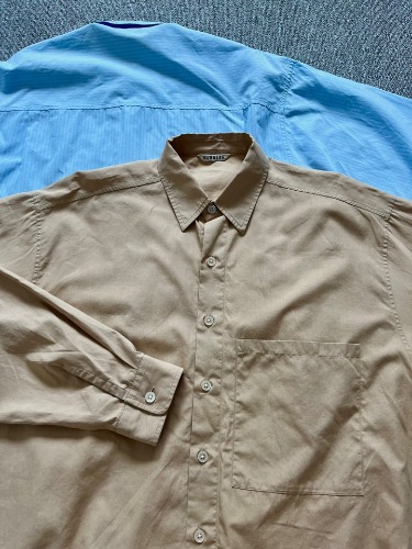 auralee washed finx twill big shirt (4 size, 105 추천)