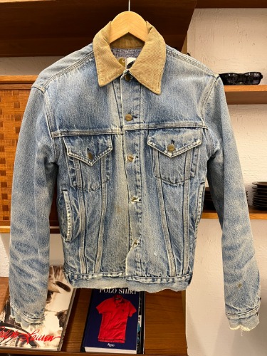 70s carhartt deinm trucker jacket with blanket linnig (38 size, 95 추천)