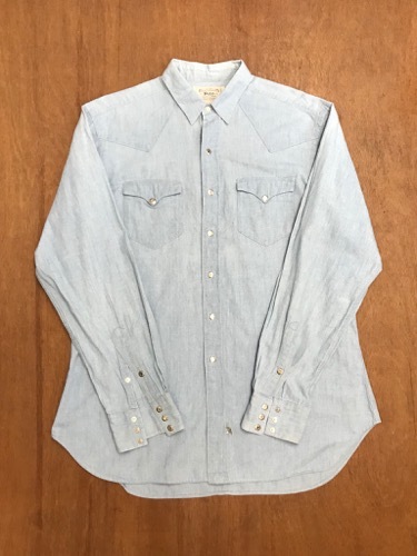 Polo Ralph Lauren chambray western shirt (L size, 100~105 추천)