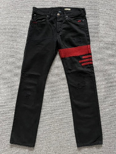 polo repaired black jean (33 inch)