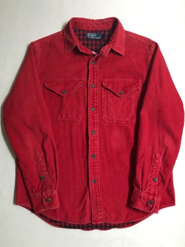 Polo Ralph Lauren corduroy work shirt (L size, 100~103 추천)
