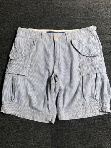 Polo Ralph Lauren military cargo seersucker shorts (36 size, 36~38인치 추천)