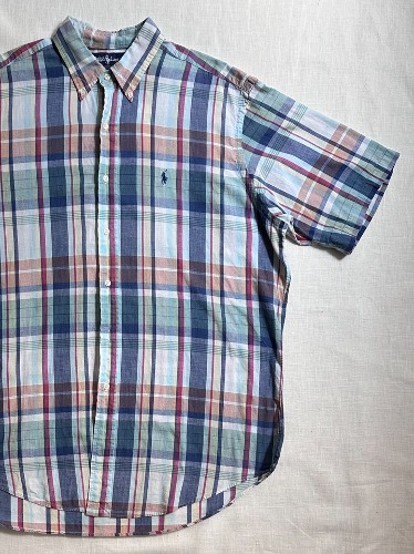 Polo Ralph Lauren check shirt (L size, 105추천)