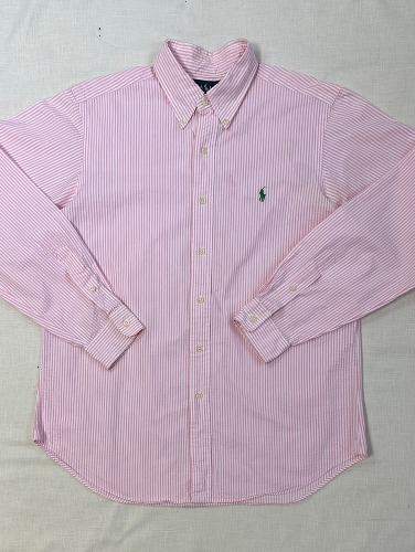 Polo Ralph Lauren seersucker classic fit shirt (L size, 100 추천)