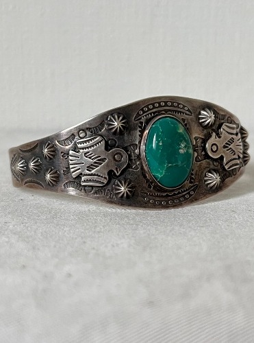 30s bell trading post company&#039;s original native american turquoise bracelet