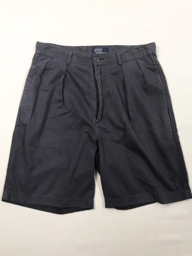Polo Ralph Lauren faded blue gray 2tuck shorts (31/36 size,  29~31인치 추천)