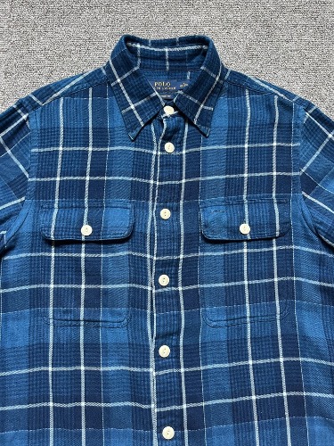 polo cotton plaid work shirt (S size, 95 추천)