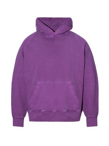simple authentic heavy weight hoodie (purple)