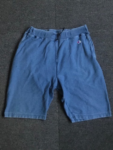 Champion x ships exclusive reverse weave indigo shorts (XL size, 30~36인치 추천)