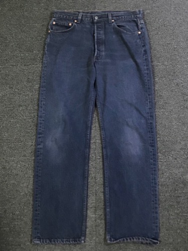 80s levis 501 faded navy  purple USA made (36/33 size, ~34인치 추천)