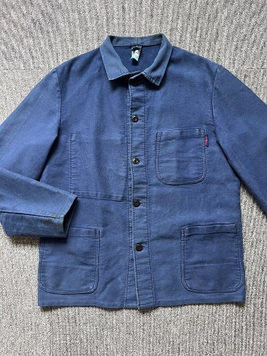 vintage french moleskin work jacket (54 size, 105-110 추천)