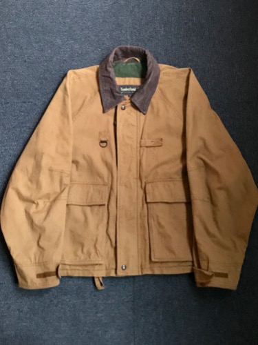 timberland weathergear hunting fishing canvas jacket (M size, ~105 추천)