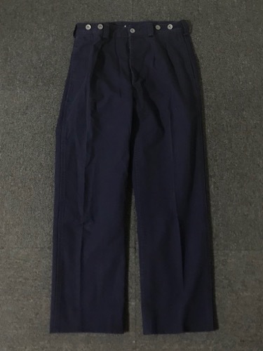 nigel cabourn lybro 2 pleated cotton canvas pants navy (30 size, ~31인치 추천)