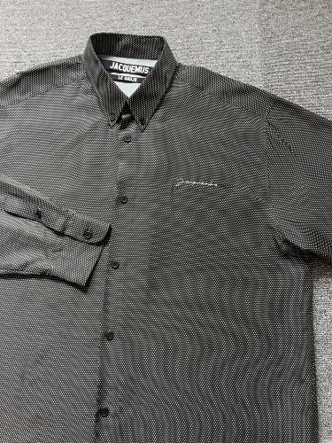 jacquemus gadjo polka dot silk shirt (50 size, 105 추천)