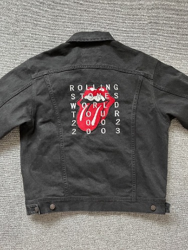 LEE Rolling Stones 2002-2003 world tour embroidered trucker (L size, 105 추천)