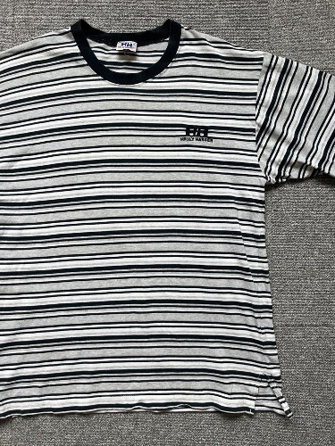 helly hansen stripe board tshirt (L size, 100-105 추천)