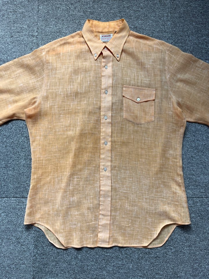 mcgregor cotton/poly short sleeve shirt (L size, 100 추천)