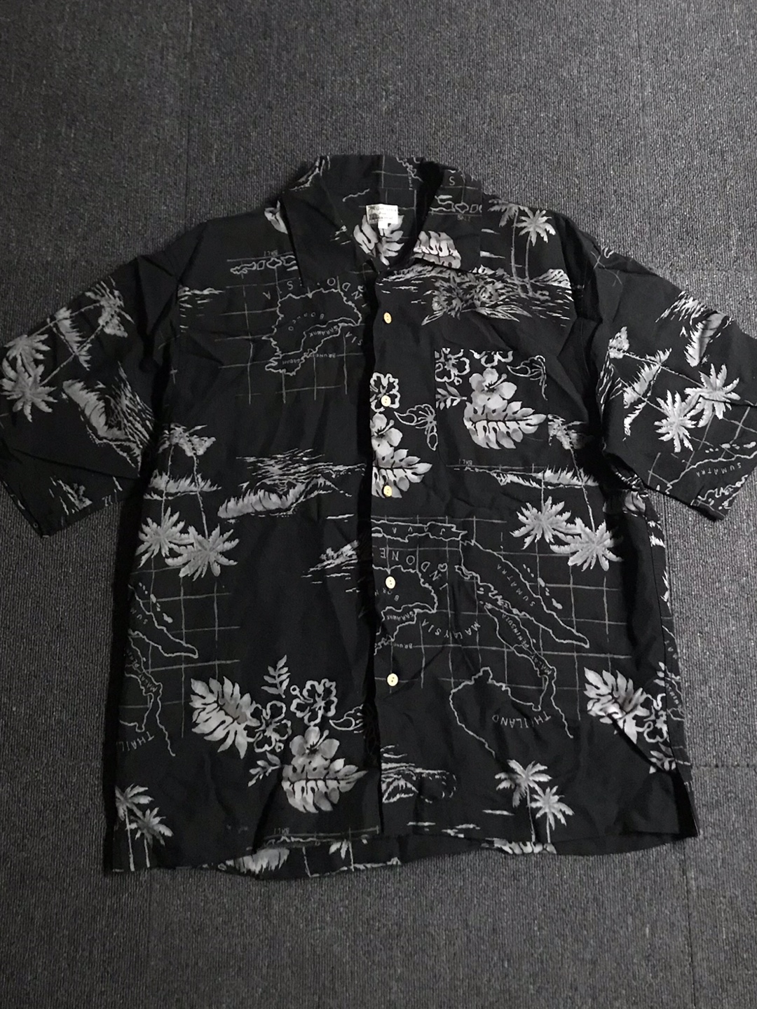 get arnie rayon/hemp hawaiian shirt (L size, ~103 추천)