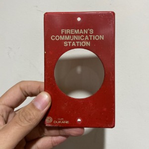 fireman&#039;s communication station panel