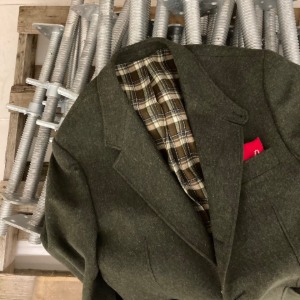 SVC tweed hunting jacket green soild (105 한벌 남음)