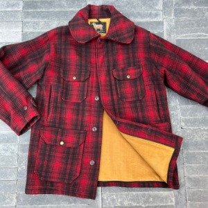 50s vtg woolrich wool mackinaw cruiser hunting jacket(40 size, 100 ~ 105 추천)