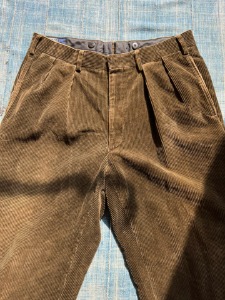 polo 2 pleats corduroy pants (32 inch)