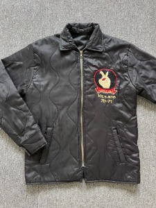 vintage nylon vmcj-2 embroidered nylon quilted jacket (95 추천)
