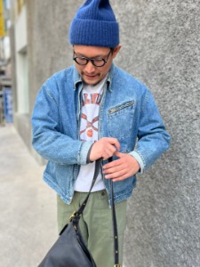 90s POLO country denim trucker jacket (L size, 110~105 추천)
