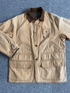 polo country heavy canvas reversible hunting jacket (L size, 105-110 추천)
