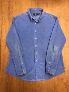 Polo Ralph Lauren corduroy bd shirt (XL size, 100~105 추천)