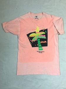 90s fruit of the loom sun faded tee (M size, 95~100 추천)